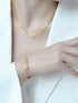 Bratara din argint Tessa (Silver/Gold)